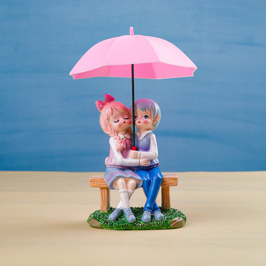 Rain of Love Couple Showpiece