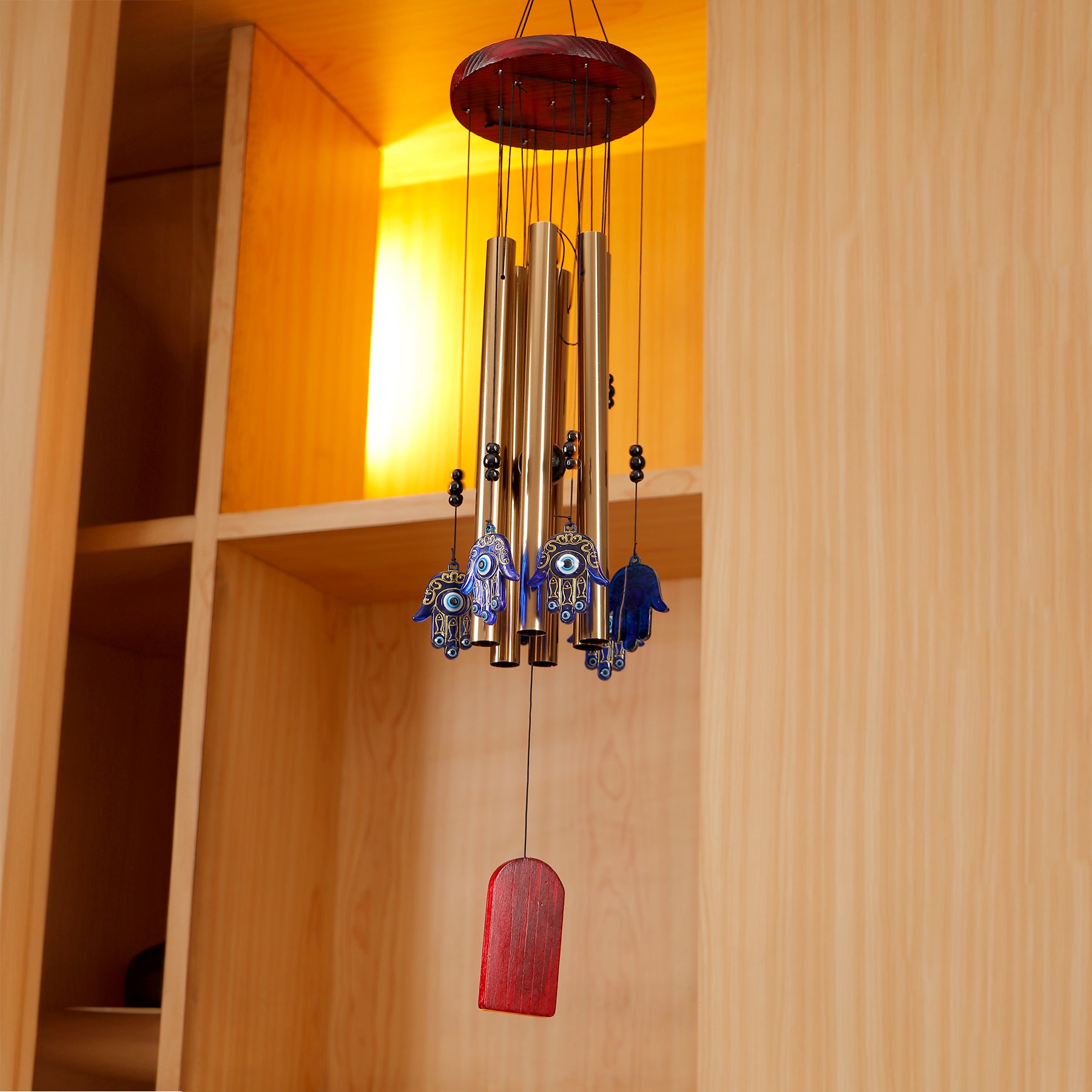 Evil Eye Charm Wind Chime