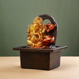 Divine Ganesha Water Fountain Showpiece