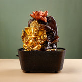Sacred Ganesha Water Fountain Showpiece