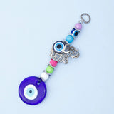 Evil Eye Elephant Wall Hanging