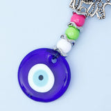 Evil Eye Elephant Wall Hanging