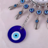 Charming Evil Eye Hanging Clock