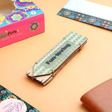 Purple Rakhi Mailer with Wallet and Hanging Hamper