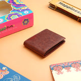 Blue Rakhi Mailer with Wallet and Hanging Hamper