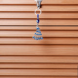 Protective Peacock Evil Eye Keychain