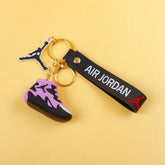 Air Jordan Purple Keychain