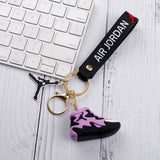 Air Jordan Purple Keychain