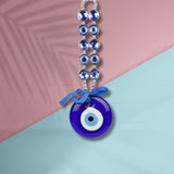 Blue Sequines Chained Evil Eye Hanging