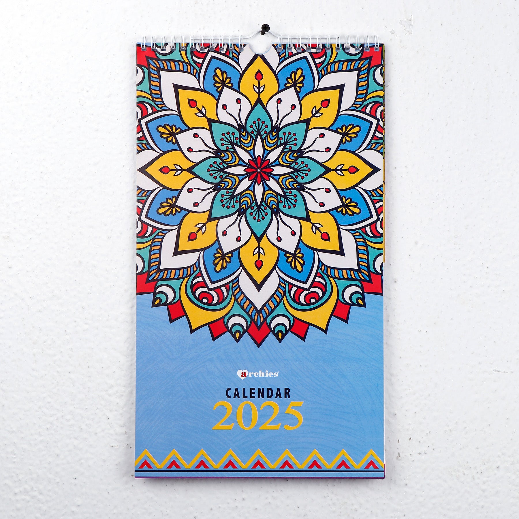 Heritage Print Hanging 2025 Calendar Spiral with envelopes