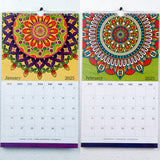 Heritage Print Hanging 2025 Calendar Spiral with envelopes