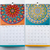 Heritage Print Hanging 2025 Calendar Spiral with envelopes