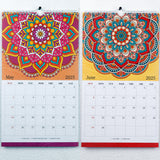 Heritage Print Hanging 2025 Calendar Spiral with envelopes