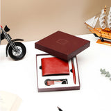 Archies Brown Wallet Set With Scent Of The Ocean