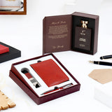 Archies Brown Wallet Set With IKYK Tuscan Leather