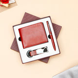 Archies Brown Wallet Set With Archies UXR Perfume