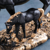 Dark Horse in Wild Showpiece