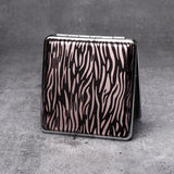 Wild Stripes Cigarette Case Brown