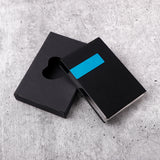 Blue Tint Sleek Card Holder
