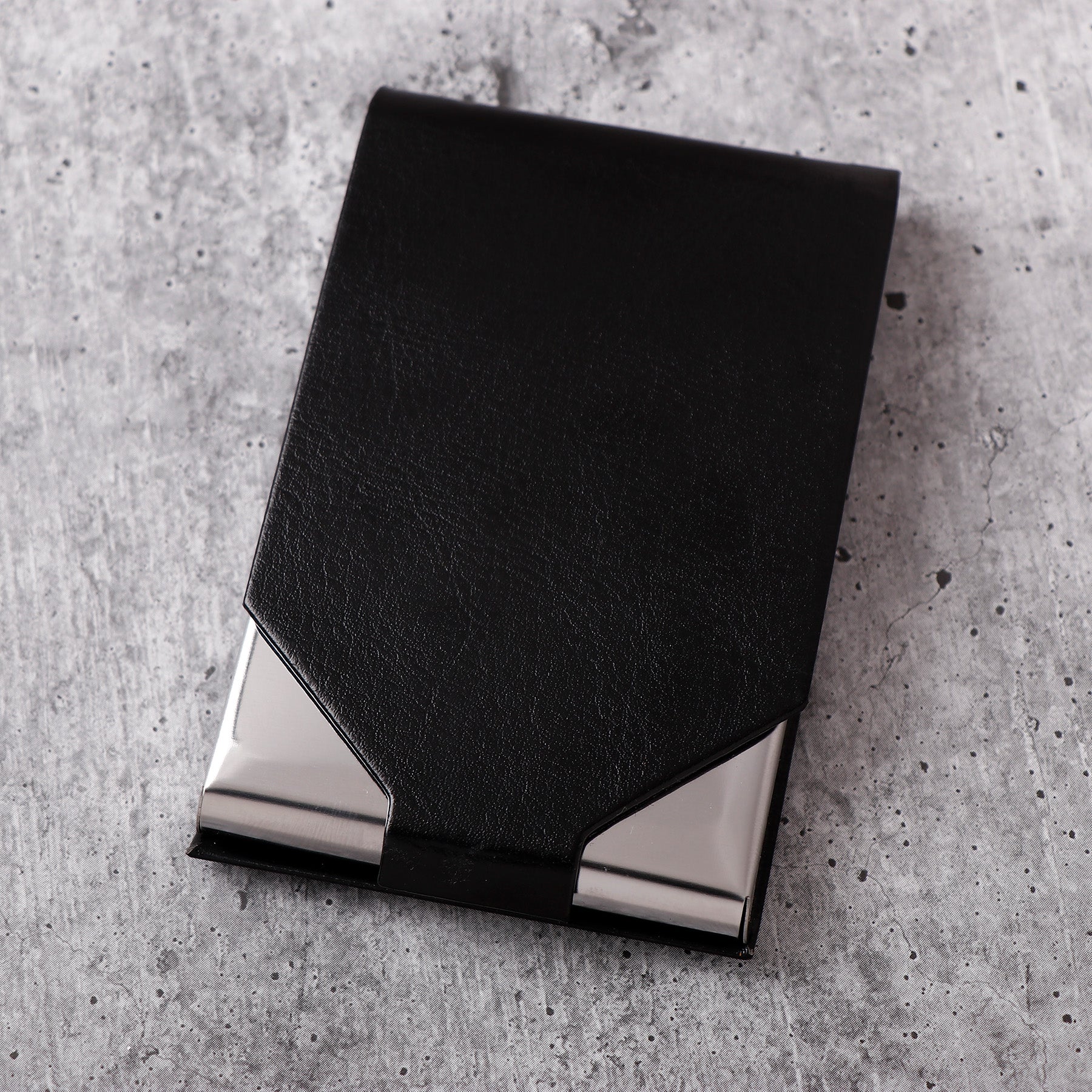 Silver Tint Sleek Card Holder