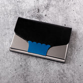 Elegant Black Sleek Card Holder