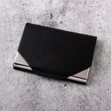 Leather Finish Sleek Card Holder