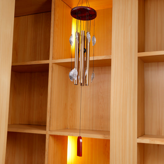 Golden Leaves Wind Chime