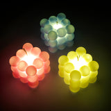 LED Bubble Candle Set of 3