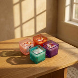 Wax Scented Candle Set of 4