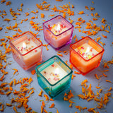 Wax Scented Candle Set of 4
