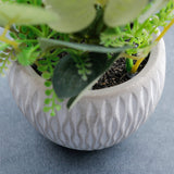 Pink Rose Artificial Flower Pot