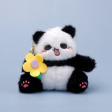 Baby Panda Flower Pulshie Keychain