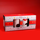 Love Quoted Heart Twin Mug Set