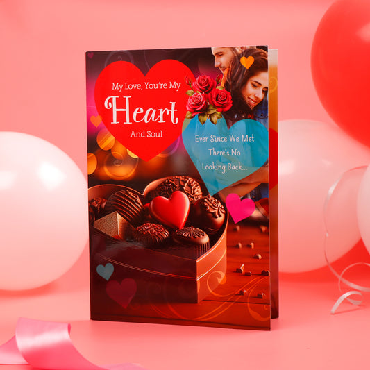 My Love You are My Heart Greeting Card