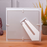 Kiss Me White Photo Frame