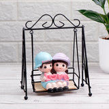 Romantic Swinging Couple Showpiece