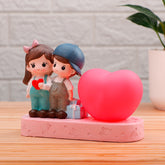 Heart of Love Couple Showpiece