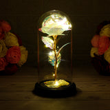 Crystal Rose Jar of Love Showpiece