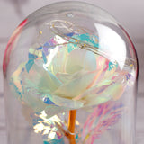 Crystal Rose Jar of Love Showpiece
