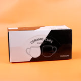 Mr. and Mrs. Ceramic Couple Tumbler Set