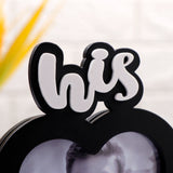 His and Hers Quoted Romantic Photo Frame
