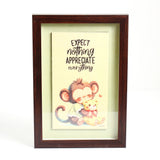 Expect Nothing Appreciate Everything' Quote Frame