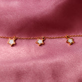 Falling Stars Golden Bracelet