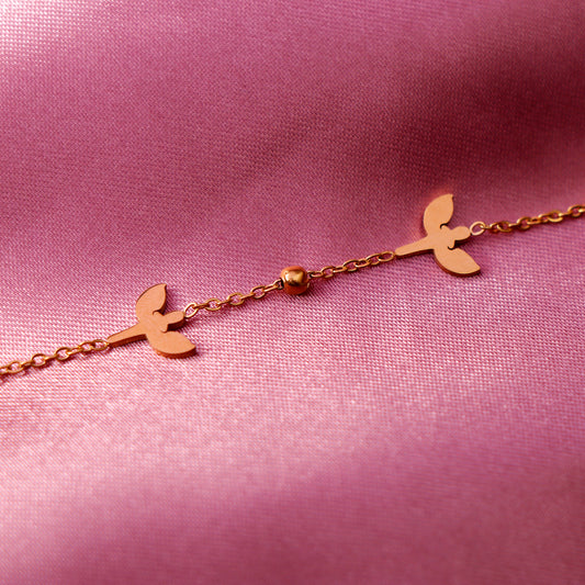 Little Birdies Golden Bracelet