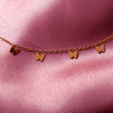 Golden Butterflies Bracelet