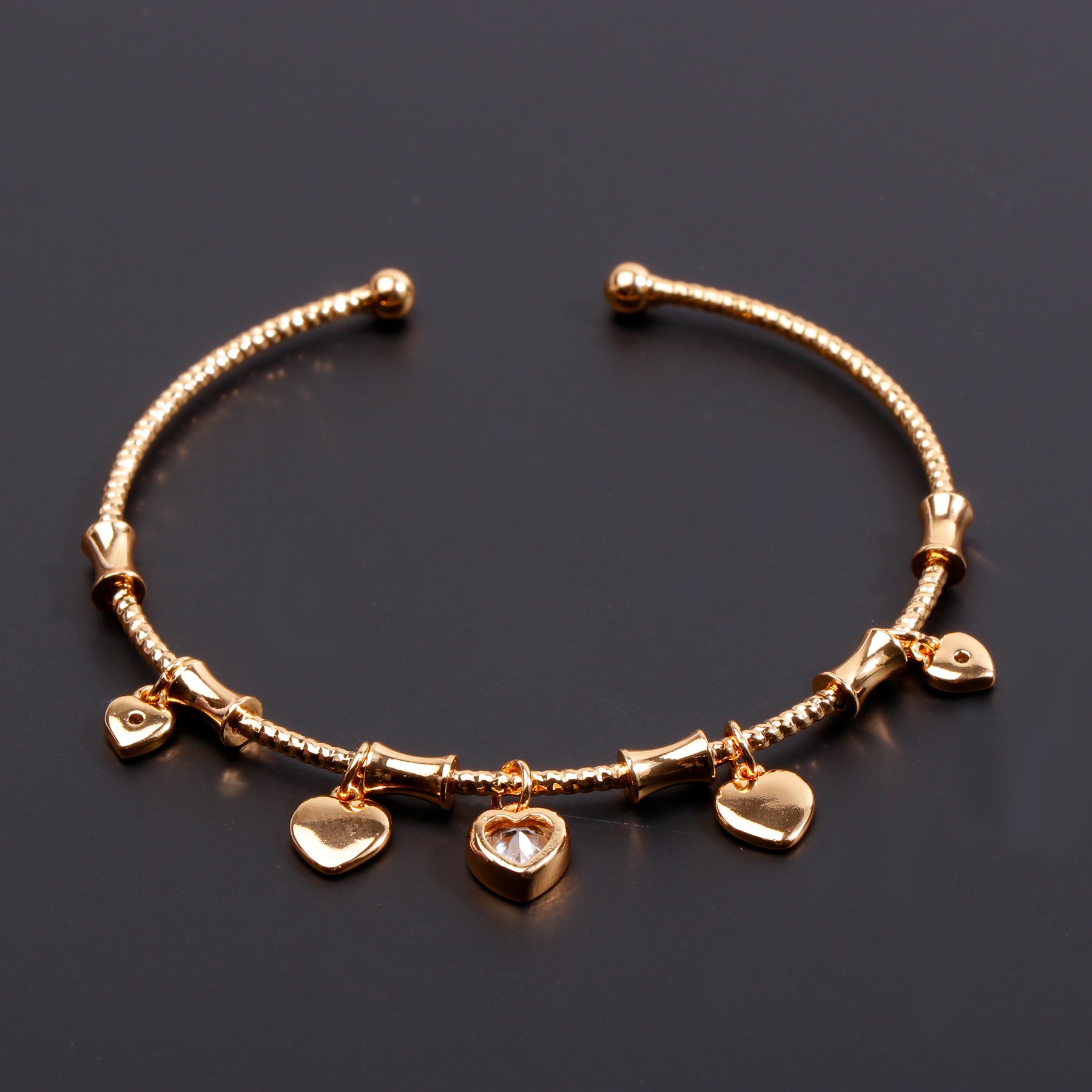 Stones of Love Golden Bracelet