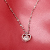 Love Stone Silver Pendant