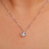 Love Stone Silver Pendant