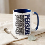 Archies Quoted Ceramic Mug - Person