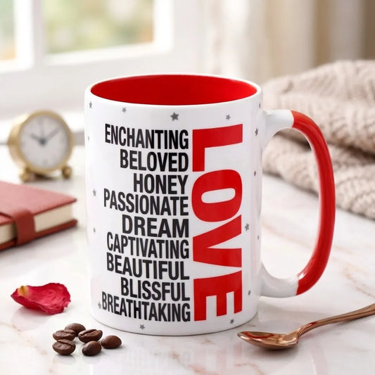 Archies Quoted Ceramic Mug - Love